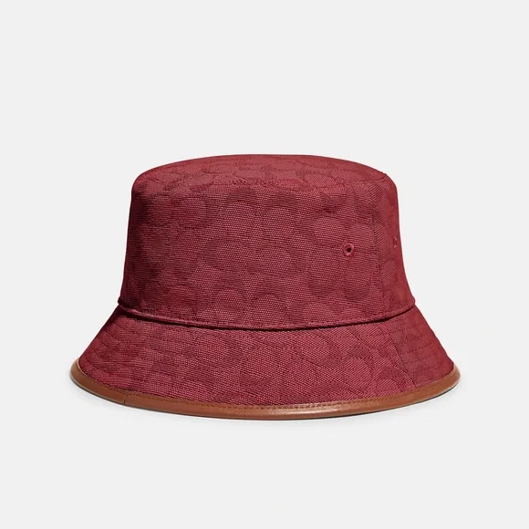 Coach | Accessories | Coach Signature Jacquard Bucket Hat In  display picture 1